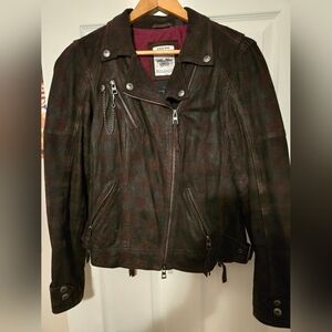 Harley Davidson Women's Dark Brown Leather Jacket